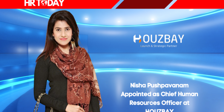 Nisha Pushpavanam Appointed as Chief Human Resources Officer at HOUZBAY
