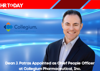Dean J. Patras Appointed as Chief People Officer at Collegium Pharmaceutical, Inc.