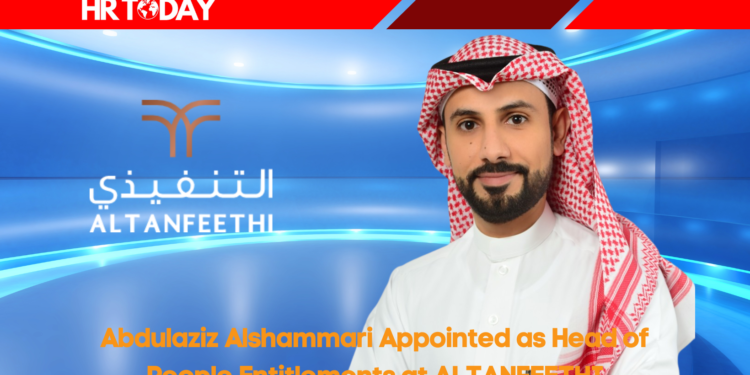 Abdulaziz Alshammari Appointed as Head of People Entitlements at ALTANFEETHI