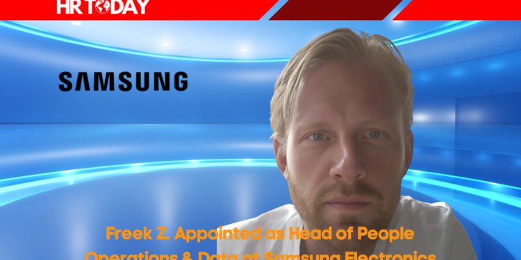 Freek Z. Appointed as Head of People Operations & Data at Samsung Electronics Benelux