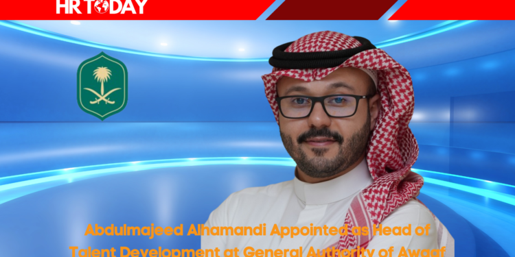 Abdulmajeed Alhamandi Appointed as Head of Talent Development at General Authority of Awqaf