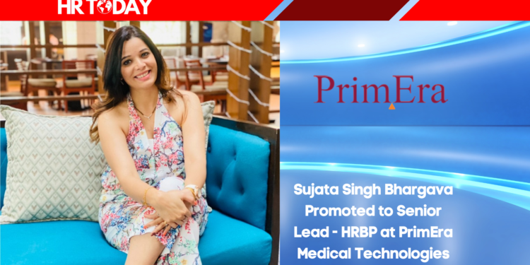 Sujata Singh Bhargava Promoted to Senior Lead - HRBP at PrimEra Medical Technologies