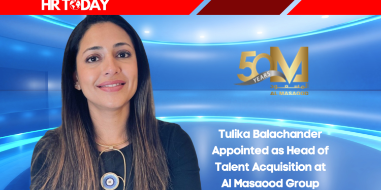 Tulika Balachander Appointed as Head of Talent Acquisition at Al Masaood Group