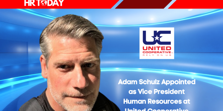 Adam Schulz Appointed as Vice President Human Resources at United Cooperative