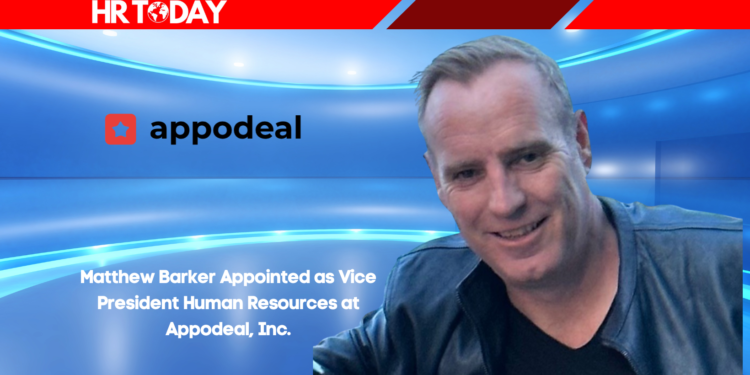 Matthew Barker Appointed as Vice President Human Resources at Appodeal, Inc.