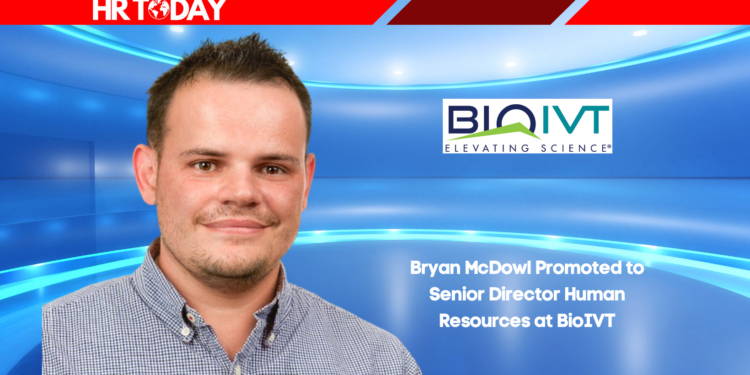 Bryan McDowl Promoted to Senior Director Human Resources at BioIVT