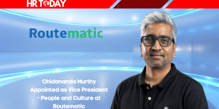 Chidananda Murthy Appointed as Vice President - People and Culture at Routematic