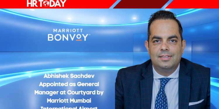 Abhishek Sachdev Appointed as General Manager at Courtyard by Marriott Mumbai International Airport