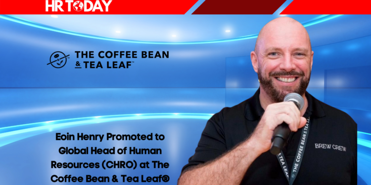 Eoin Henry Promoted to Global Head of Human Resources (CHRO) at The Coffee Bean & Tea Leaf®