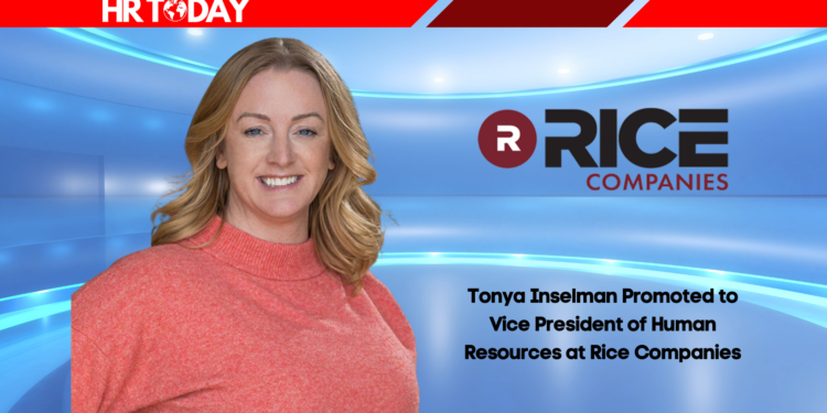 Tonya Inselman Promoted to Vice President of Human Resources at Rice Companies