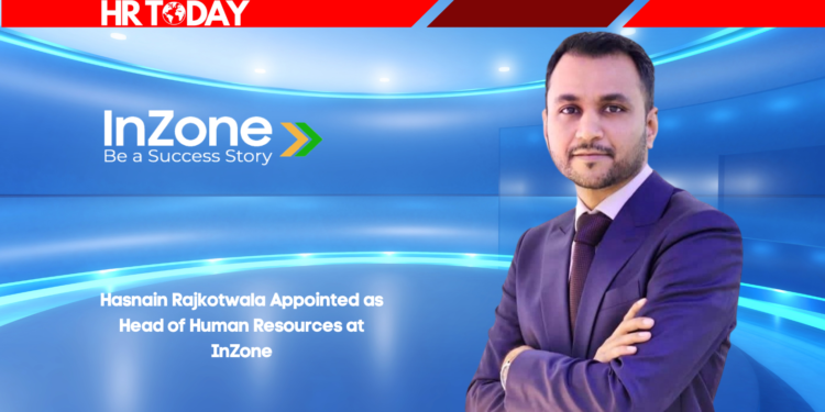 Hasnain Rajkotwala Appointed as Head of Human Resources at InZone