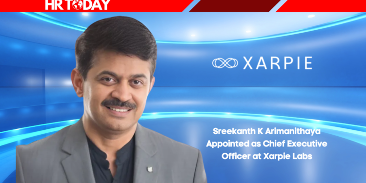 Sreekanth K Arimanithaya Appointed as Chief Executive Officer at Xarpie Labs