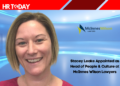 Stacey Leake Appointed as Head of People & Culture at McInnes Wilson Lawyers