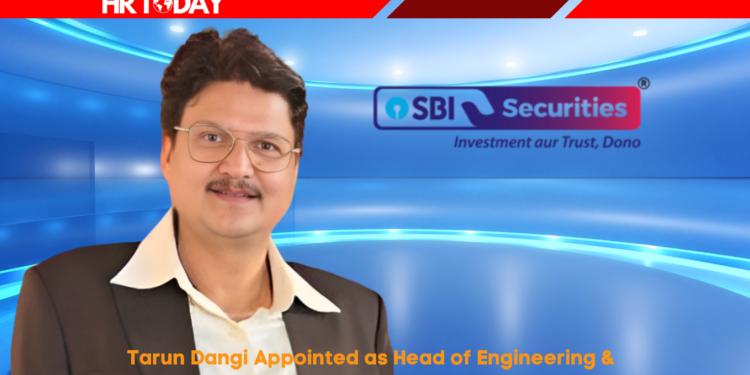 Tarun Dangi Appointed as Head of Engineering & Trading Products at SBI Securities