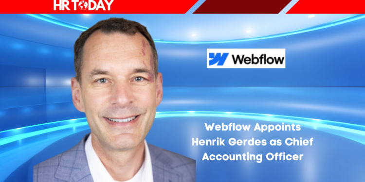 Webflow Appoints Henrik Gerdes as Chief Accounting Officer