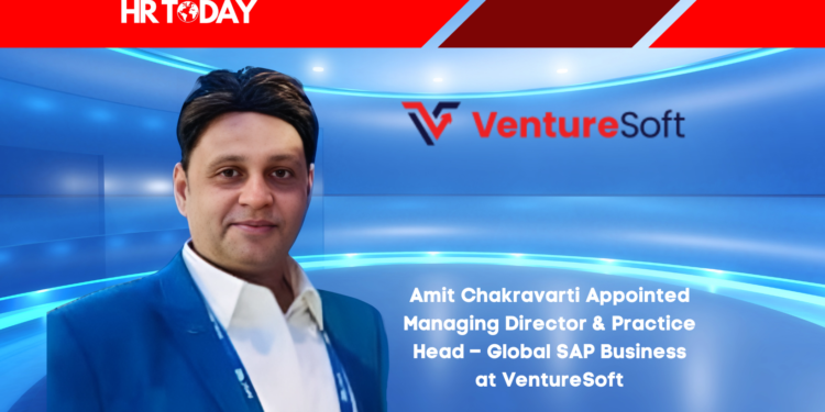 Amit Chakravarti Appointed Managing Director & Practice Head – Global SAP Business at VentureSoft