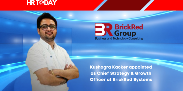 Kushagra Kacker appointed as Chief Strategy & Growth Officer at BrickRed Systems