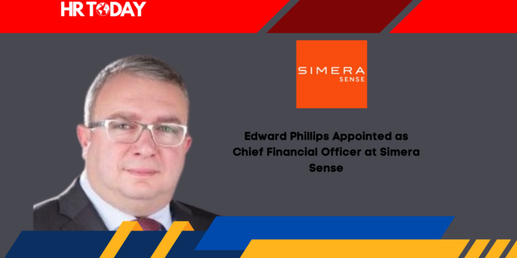 Edward Phillips Appointed as Chief Financial Officer at Simera Sense