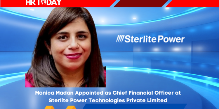 Monica Madan Appointed as Chief Financial Officer at Sterlite Power Technologies Private Limited