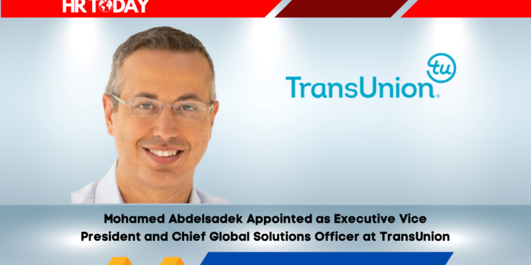Mohamed Abdelsadek Appointed as Executive Vice President and Chief Global Solutions Officer at TransUnion