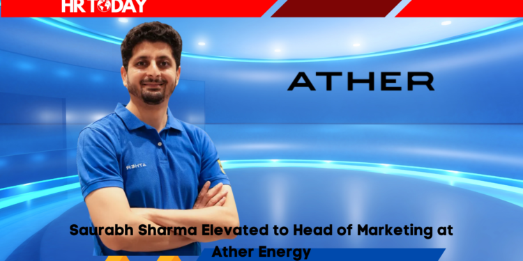 Saurabh Sharma Elevated to Head of Marketing at Ather Energy