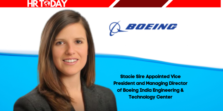 Stacie Sire Appointed Vice President and Managing Director of Boeing India Engineering & Technology Center