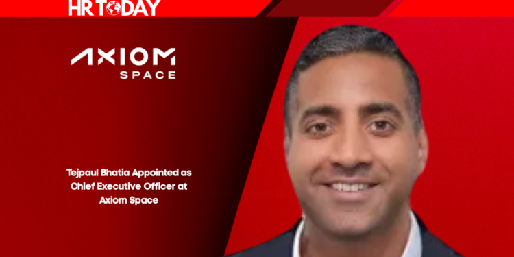 Tejpaul Bhatia Appointed as Chief Executive Officer at Axiom Space