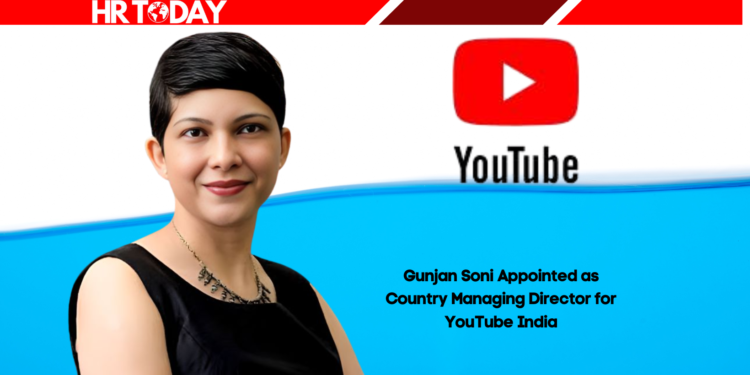 Gunjan Soni Appointed as Country Managing Director for YouTube India