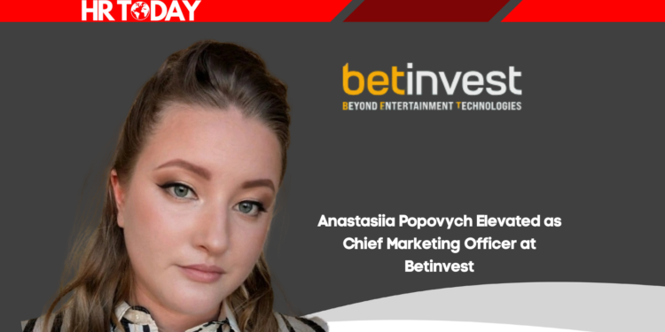 Anastasiia Popovych joins Betinvest as Chief Marketing Officer