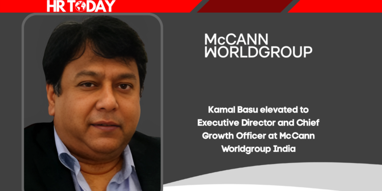 Kamal Basu elevated to Executive Director and Chief Growth Officer at McCann Worldgroup India