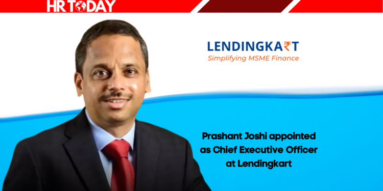 Prashant Joshi appointed as Chief Executive Officer at Lendingkart
