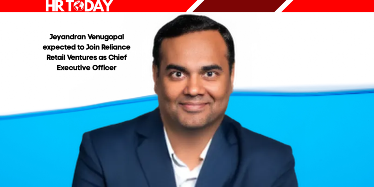 Former Flipkart Tech Chief Jeyandran Venugopal Likely to Lead Reliance Retail