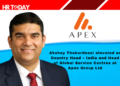 Akshay Thakurdesai elevated as Country Head – India and Head of Global Service Centres at Apex Group Ltd
