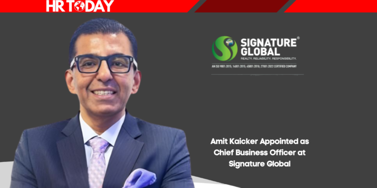 Amit Kaicker Appointed as Chief Business Officer at Signature Global
