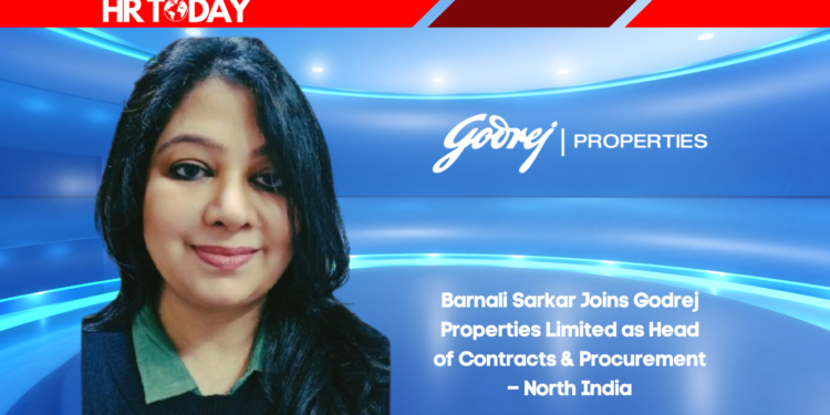 Barnali Sarkar Joins Godrej Properties Limited as Head of Contracts & Procurement – North India