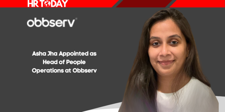 Asha Jha Appointed as Head of People Operations at Obbserv