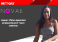 Hannah O'Brien Appointed as Global Head of Talent at NOVA8