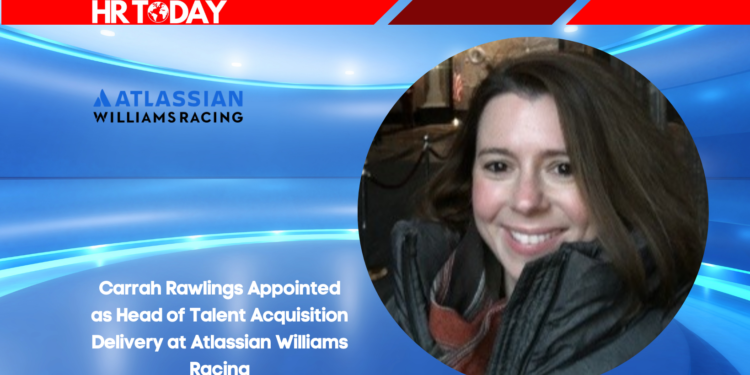 Carrah Rawlings Appointed as Head of Talent Acquisition Delivery at Atlassian Williams Racing