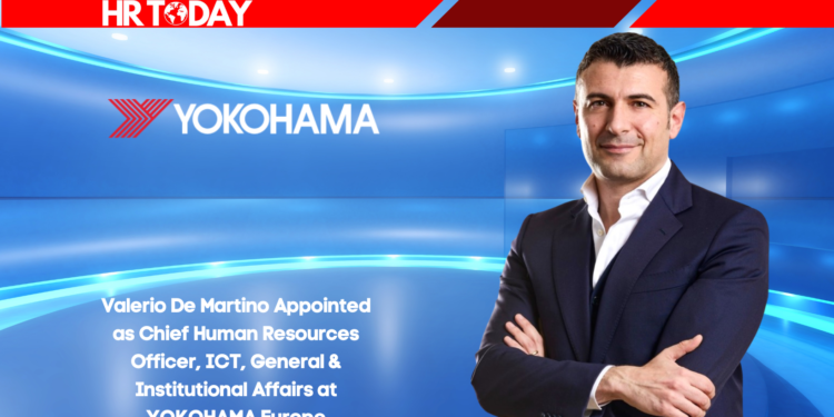 Valerio De Martino Appointed as Chief Human Resources Officer, ICT, General & Institutional Affairs at YOKOHAMA Europe
