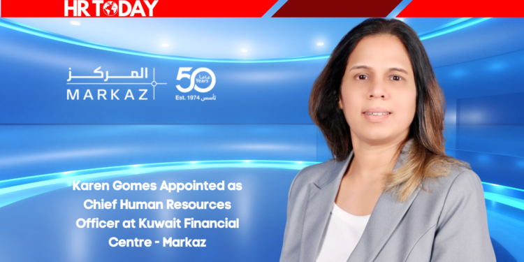 Karen Gomes Appointed as Chief Human Resources Officer at Kuwait Financial Centre - Markaz