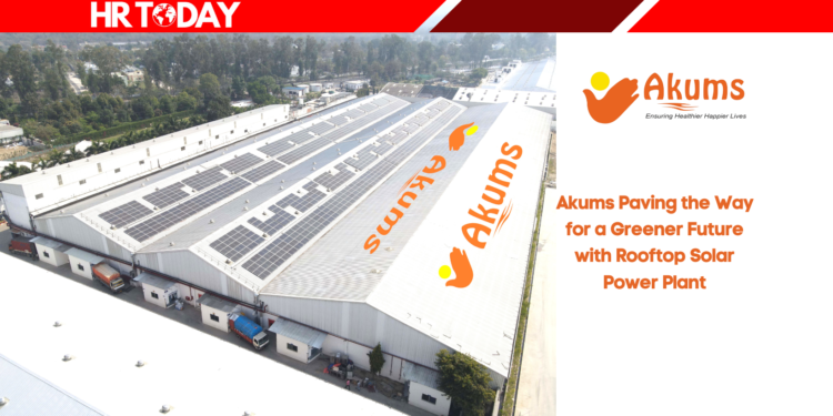 Akums Paving the Way for a Greener Future with Rooftop Solar Power Plant