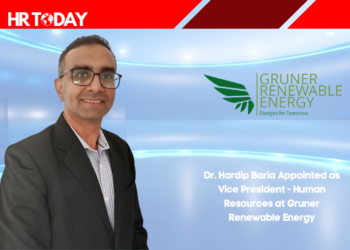 Dr. Hardip Baria Appointed as Vice President - Human Resources at Gruner Renewable Energy