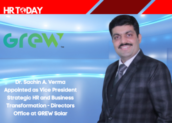 Dr. Sachin A. Verma Appointed as Vice President Strategic HR and Business Transformation - Directors Office at GREW Solar