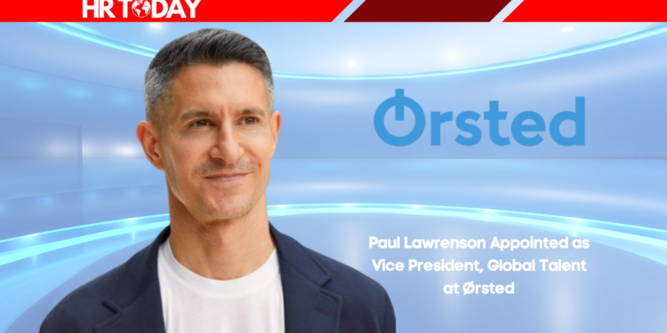 Paul Lawrenson Appointed as Vice President, Global Talent at Ørsted