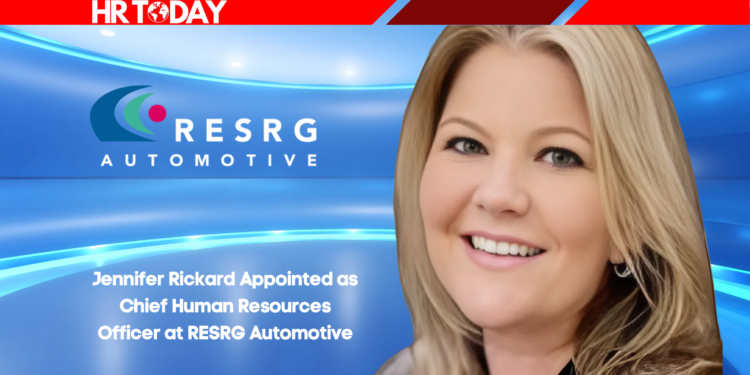 Jennifer Rickard Appointed as Chief Human Resources Officer at RESRG Automotive
