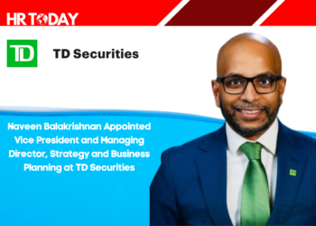 Naveen Balakrishnan Appointed Vice President and Managing Director, Strategy and Business Planning at TD Securities