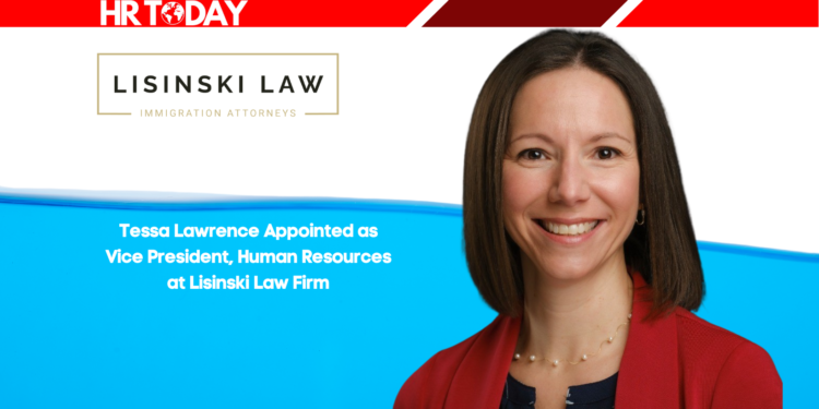 Tessa Lawrence Appointed as Vice President, Human Resources at Lisinski Law Firm