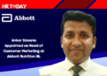 Ankur Saxena Appointed as Head of Customer Marketing at Abbott Nutrition NL