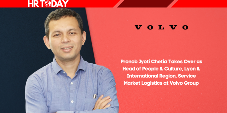 Pronob Jyoti Chetia Takes Over as Head of People & Culture, Lyon & International Region, Service Market Logistics at Volvo Group