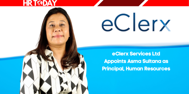 eClerx Services Ltd Appoints Asma Sultana as Principal, Human Resources